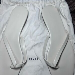 Aeyde Cream Sandals for Women